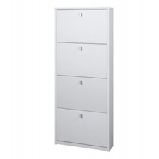 Mobile scarpiera bianca slim - bianca, 4
