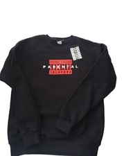 Felpa Girocollo Parental Advisory Explicit Content 977A1U Rock Trash Pop Musica