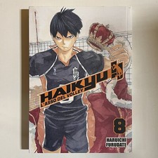 HAIKYU 8 CON CARTOLINA DA