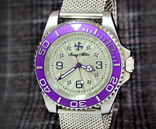 Orologio da polso uomo orologio subacqueo orologio meccanico a carica automatica orologio impermeabile