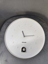 Ewiva Orologio a Cucù da Parete Design Moderno Bianco Minimalista | evviva