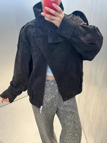 Zara giacca biker - 100%, pelle