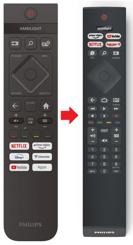 Telecomando originale philips - originale,