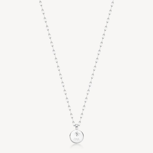 Collana pendente love e - pendente, "love"