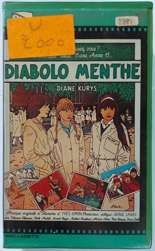 Cassette v2000 diabolo - v2000, menthe