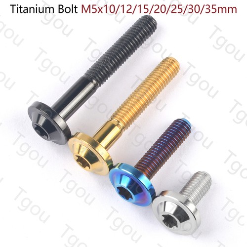 Tgou bullone titanio m5x10 - titanio, 12