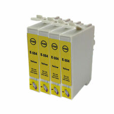 4 cartucce inchiostro giallo