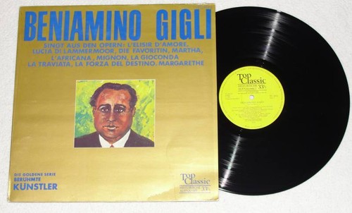 Benjamino gigli singt aus den - gigli,