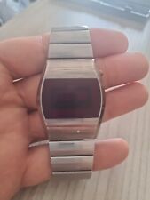 Orologio Led Rossi Space Age Vintage Hughes Aircraft