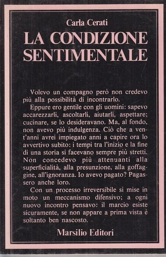 Condizione sentimentale - la,