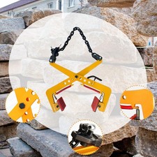 Pinza di sollevamento per lastre di granito, per cordoli, lastre ardesia,