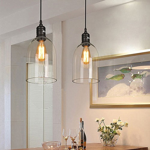 Lampada sospensione vetro - sospensione,