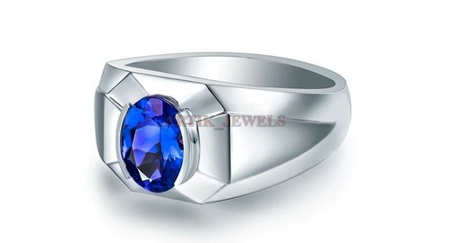 Tanzanite naturale gemma - gemma, con