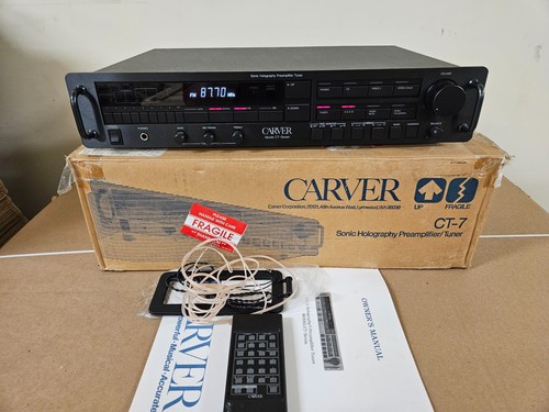 Preamplificatore stereo carver - preamplificatore,