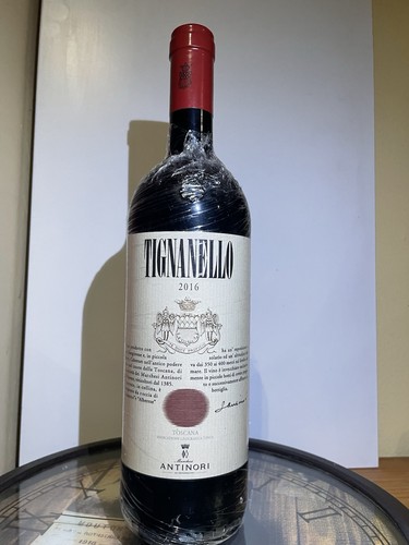 Vino rosso tignanello 2016 - rosso,