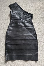 Abito Herve Leger nero con