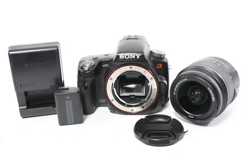 Fotocamera dslr sony a55 con - fotocamera,