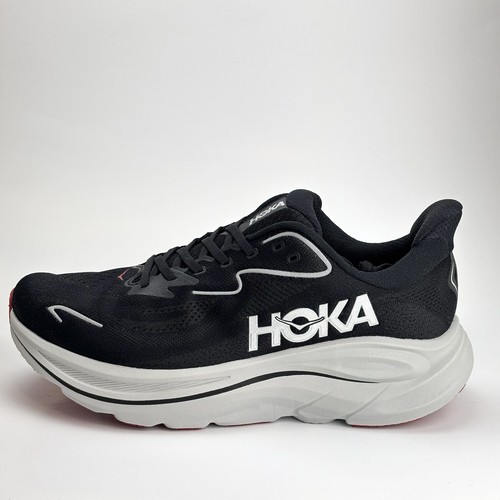 Hoka clifton nero argento - clifton,