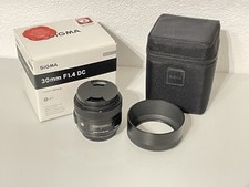 Sigma 30 mm f/1.4 art DC HSM