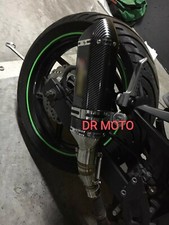 Marmitta Scarico TERMINALE Kawasaki Z 250 300 Z250 Z300 NINJA FULL CARBON CARBON