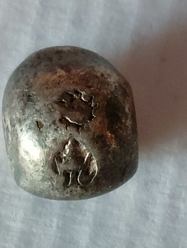 Antica moneta baht argento - baht-, argento-