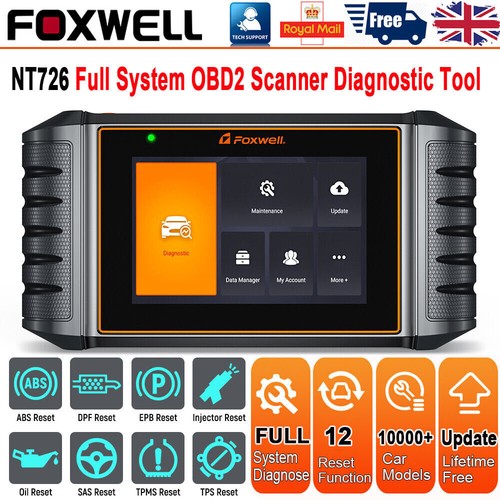 Foxwell nt726 obd2 scanner - obd2,