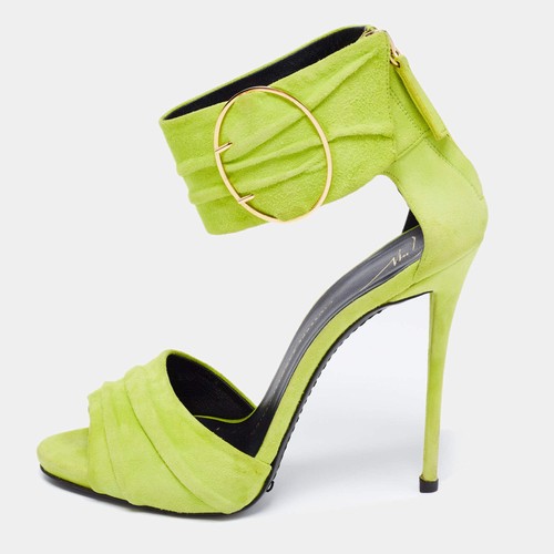 Giuseppe zanotti green suede - giuseppe,