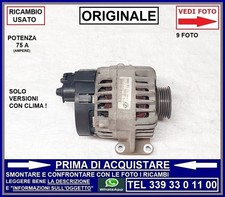 ALTERNATORE 75A DENSO FIAT LANCIA 1.2 PANDA 169 PUNTO 2 3 188 YPSILON 843 +ALTRI