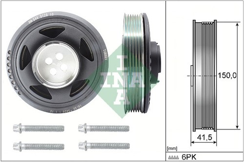 Kit puleggia albero motore