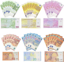 120 Pezzi Soldi Finti Euro