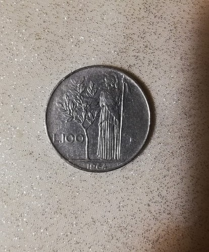 Moneta 100 lire 1964 - 100,