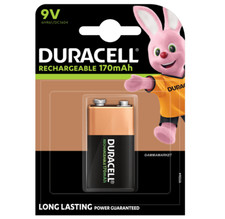 1 batteria 9V ricaricabile