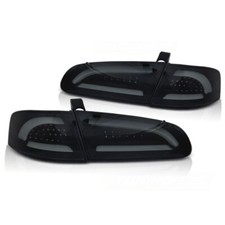 Luci posteriori full LED Lightbar per Seat Ibiza 6L 2002-08 Nero/fumo