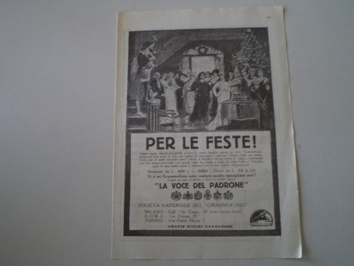 Advertising pubblicità 1925 - advertising,