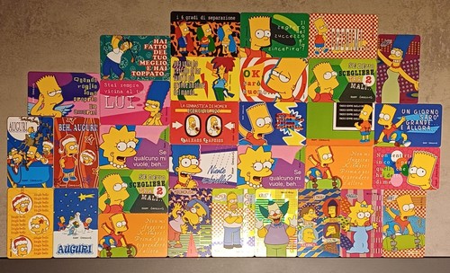Lotto card vintage simpson - card, i