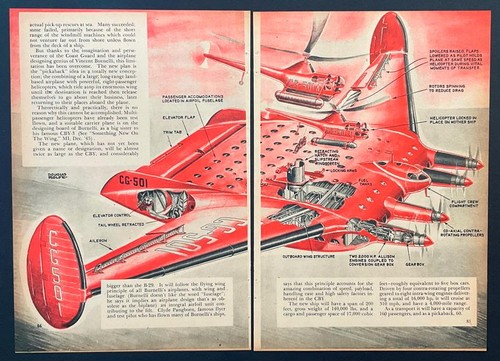 Burnelli ala volante 1946 - volante,