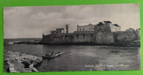 Cartolina monopoli castello - monopoli,