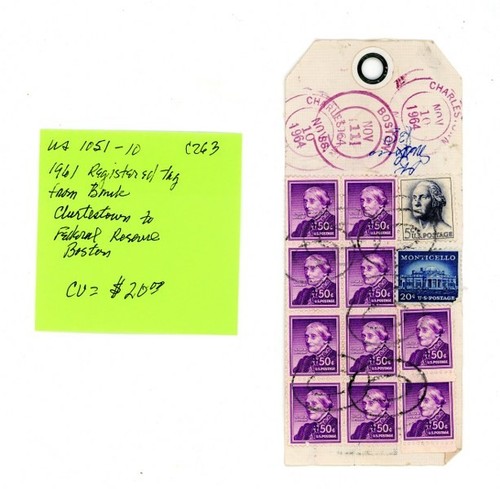 Cover scott 1051 - us, rara