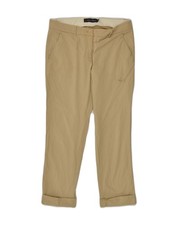 CONTE OF FLORENCE Pantalone chino donna slim IT 44 W28 L26 beige YR02