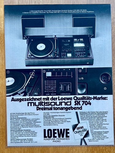 Loewe stereo multisound sk704 - stereo,