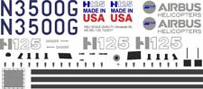 Decals 85 H125 / AS 350 Ecureuil N3500G