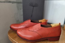 Scarpe mocassino rosso