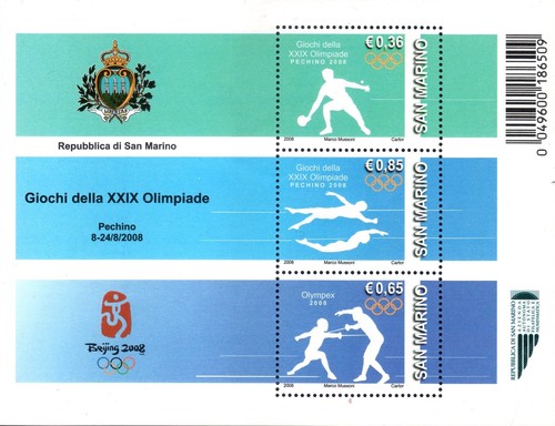 2008 san marino olimpiadi - san,