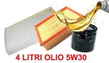 KIT 3 FILTRI TAGLIANDO OLIO 5W30 FORD FIESTA 6 VI 1.2 1.4 BENZINA DAL 2008