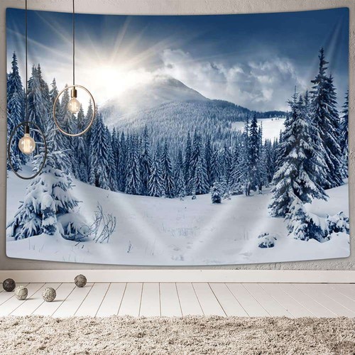Pines snow mountain - mountain, extra