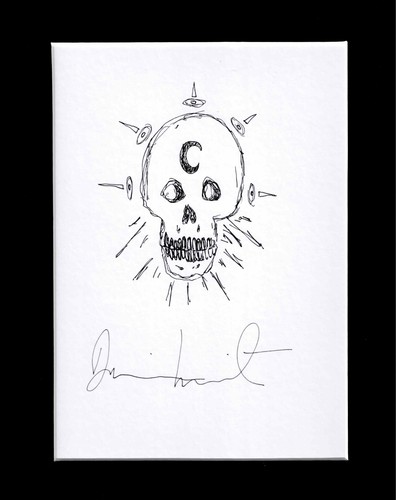 Damien hirst disegno - damien, originale