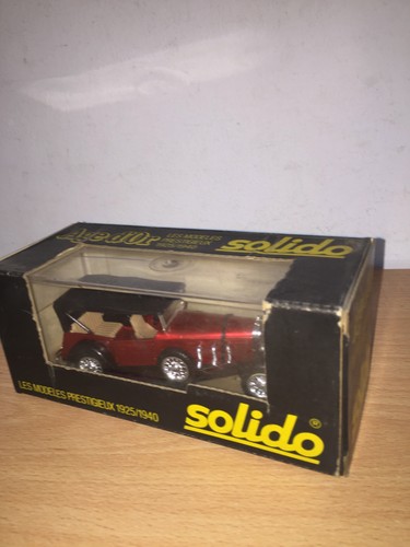 Solido 1925 1940 age - age, d'or
