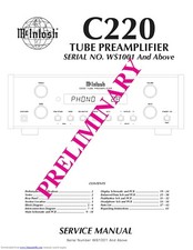 Manuale di servizio per