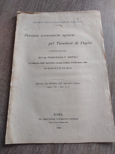 Rispoli ferrovie - rispoli, f.p.;