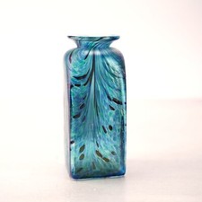 vaso in vetro soffiato vintage